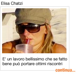 Intervista Elisa Chatzy Consulente di viaggi online Evolution Travel